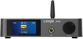 img 4 attached to 🎧 LOXJIE D30 Audio DAC & Headphone AMP: ES9068AS Chip, Bluetooth 5.0, PCM 32bit/768kHz, MQA DSD512, Hi-Res Certification, Remote Control