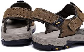 img 2 attached to CAMEL CROWN Waterproof Fisherman Summer Men's Shoes - Athletic Closed-Toe Design