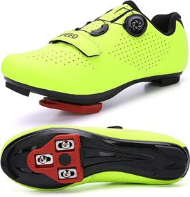 img 2 attached to 🚴 GENAI Road Bike Shoes for Men and Women - Cycling Shoes with Cleats Included (Combination Set) - Compatible with Lock SPD/SPD-SL - for Outdoor and Indoor Cycling Exercise Shoes