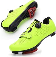 🚴 genai road bike shoes for men and women - cycling shoes with cleats included (combination set) - compatible with lock spd/spd-sl - for outdoor and indoor cycling exercise shoes logo