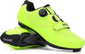 img 1 attached to 🚴 GENAI Road Bike Shoes for Men and Women - Cycling Shoes with Cleats Included (Combination Set) - Compatible with Lock SPD/SPD-SL - for Outdoor and Indoor Cycling Exercise Shoes