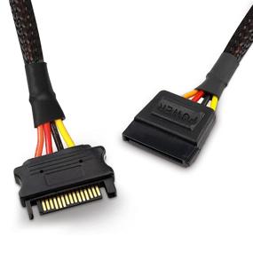 img 3 attached to Power Extension Cable 11 8In Black