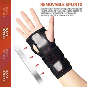 img 3 attached to Herelax Adjustable Compression Arthritis Removable