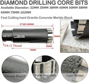 img 3 attached to SHDIATOOL Diamond Coating for Concrete, Marble, and Granite Surfaces