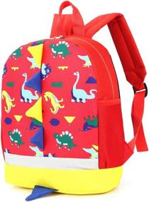 img 4 attached to 🦕 Durable Little Preschool Dinosaur Backpacks for Children