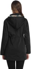 img 3 attached to Womens Oversized Jacket Outdoor Windbreaker