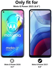 img 3 attached to 📱 TOCOL [Набор из 6 штук] Совместимо с Moto G Power 2021 (Не подходит для Moto G Power 2020) - Защитное стекло для экрана и защитное стекло для камеры [Рамка для легкой установки] - HD прозрачность, совместимо с чехлами - Купить сейчас!