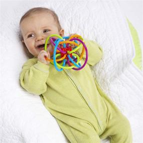 img 3 attached to Discover the Winkel Rattle & Sensory Teether Toy: A Stimulating Manhattan Toy