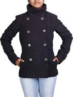 π§₯ timeless sophistication: women's classic fitted double breasted jacket in coats, jackets & vests logo