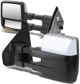 img 4 attached to DNA MOTORING TWM 006 T999 CH AM Mirrors Passenger