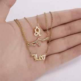 img 2 attached to Necklaces Constellation Necklace Astrology Horoscope Girls' Jewelry
