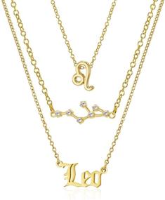 img 3 attached to Necklaces Constellation Necklace Astrology Horoscope Girls' Jewelry