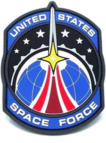 img 1 attached to 🚀 Milspec Full Color PVC Patch Boosting Morale in Space Force