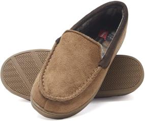 img 4 attached to Hanes Toddler Moccasin Slipper Protection: The Ultimate Boys' Shoe