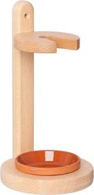 img 3 attached to 🌿 Redecker Oiled Beechwood Toilet Brush Stand with Tampico Fiber Toilet Brush, 9-7/8 inches, Durable Natural Bristles: Heat-Resistant, Shape-Retaining, German-Made