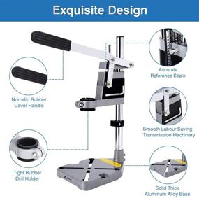 img 3 attached to 🔧 Heavy Duty Aluminum Universal Desktop Workbench