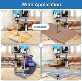 img 1 attached to 🔧 Heavy Duty Aluminum Universal Desktop Workbench