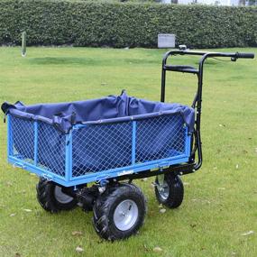 img 2 attached to 🔋 Electric Battery-Powered Utility Wheelbarrow by Landworks