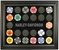 🏍️ 6927 harley-davidson poker chip collectors frame: enhance your collection логотип