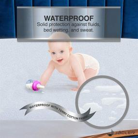 img 1 attached to JÁCLER Waterproof Mattress Protector Hypoallergenic