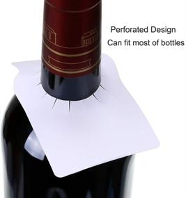 img 1 attached to 🍷 Hipiwe 200-Pack Double Sided Reusable Wine Cellar Tags for Wine Racks - Wine Bottle Hanging Tag Labels for Enhanced Organization