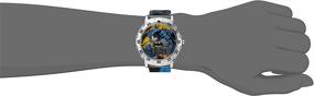 img 3 attached to 🕒 DC Comics Boys' Analog Quartz Watch with Plastic Strap, Multi-Color, 0.7 (Model: BAT4100)