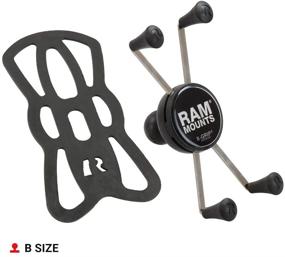 img 1 attached to 📱 RAM Mounts X-Grip Large Phone Holder with Ball and B Size 1" Ball