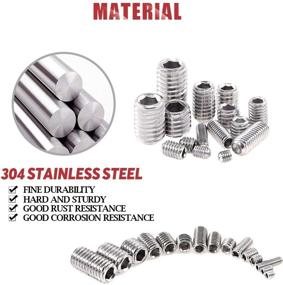 img 1 attached to 🔩 Hilitchi 295Pcs Stainless Assortment Internal: A Comprehensive Solution for Your Hardware Needs