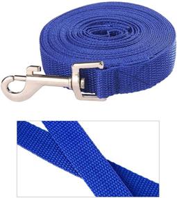 img 1 attached to 🐶 Long Dog Puppy Obedience Recall Training Agility Lead - 40FT/50FT/65FT Leash for Training, Play, Camping, and Backyard Activities