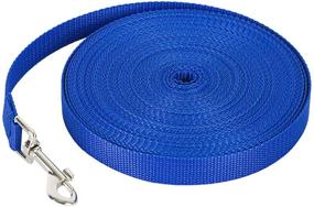 img 4 attached to 🐶 Long Dog Puppy Obedience Recall Training Agility Lead - 40FT/50FT/65FT Leash for Training, Play, Camping, and Backyard Activities