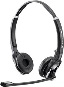 img 2 attached to 🎧 Sennheiser DW Pro 2 Dual Ear Wireless Office Headset with Microphone - Enhanced Connectivity with DECT 6.0 Technology