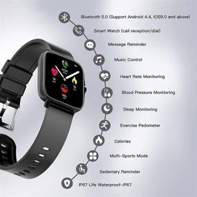 img 2 attached to Receive Smartwatch Fitness Pressure Tracking