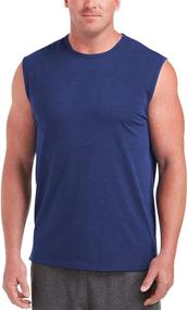 img 3 attached to Premium Performance Cotton Muscle Shirts for Men - Amazon Essentials