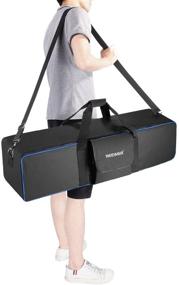 img 2 attached to Neewer Large Photo Studio Lighting Equipment Bag 41.3x9.84x9.84inches - Blue