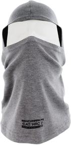 img 4 attached to High-Performance BENCHMARK FR Flame Resistant Lightweight Balaclava: One Size, Gray, Made in USA