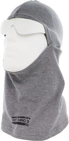 img 1 attached to High-Performance BENCHMARK FR Flame Resistant Lightweight Balaclava: One Size, Gray, Made in USA