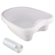 🛁 high-duty ionic foot bath tub basin with 100 liners - compatible with all detox foot bath machines logo