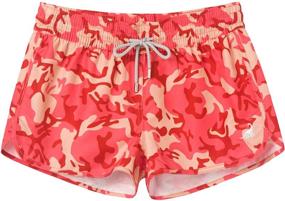 img 4 attached to 🏖️ Stay Comfortable and Stylish with SURF CUZ Women's Quick Dry Athletic Beach Shorts Boardshorts Tankini Bottoms
