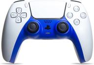 🎮 customize your ps5 controller with this diy faceplate replacement accessory in blue logo