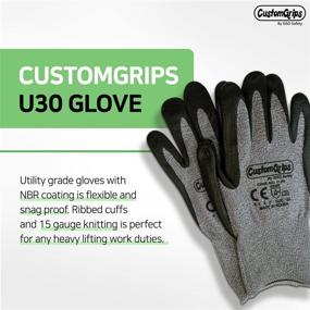 img 2 attached to 👍 CustomGrips Nylon Span Resistance Occupational Health & Safety Products and Personal Protective Equipment – Resistant to Environmental Factors