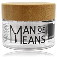 💆 man of means: all-in-one anti aging face cream and moisturizer - natural and organic, immediate results, 2 ounce logo