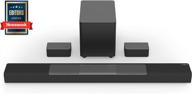 🔊 immerse in superior audio: vizio m-series 5.1.2 home theater sound bar with dolby atmos and dts:x logo