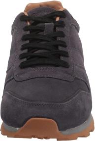 img 3 attached to Calvin Klein Oxley Sneaker Suede Men's Shoes