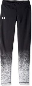 img 1 attached to 👖 Stylish and Comfy: Under Armour Gradient Leggings Heather for Active Girls