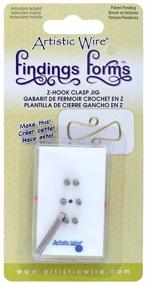 img 1 attached to 🔍 Исследуйте бесконечные возможности с мастерской Artistic Wire 1-Piece Z-Hook Jig Findings Forms