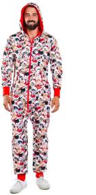 img 3 attached to 🎄 Tipsy Elves Meowy Cozy Ugly Christmas Sweater Jumpsuit for Men and Women - Crazy Cat Person