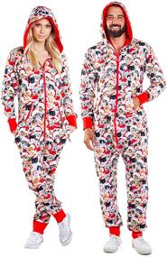 img 4 attached to 🎄 Tipsy Elves Meowy Cozy Ugly Christmas Sweater Jumpsuit for Men and Women - Crazy Cat Person