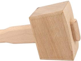 img 3 attached to 🔨 Lesix Wooden Mallet Carpenter Woodworking: Craftsmanship and Precision