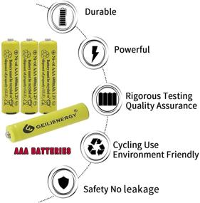 img 1 attached to OXWINOU Rechargeable Battery Outdoor Remotes Household Supplies in Household Batteries