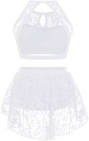 img 3 attached to 🩰 ACSUSS Girls' Ballet Dancewear: Two-Piece Clothing Sets, Skirts & Skorts